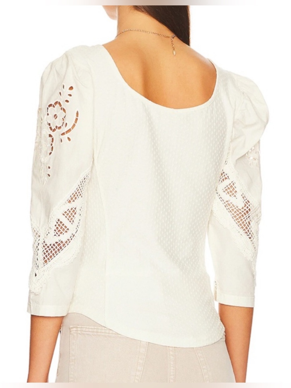 Free People Brunch Date Top in Moon
Glow Size Medium Cottagecore Coquette - Picture 3 of 10